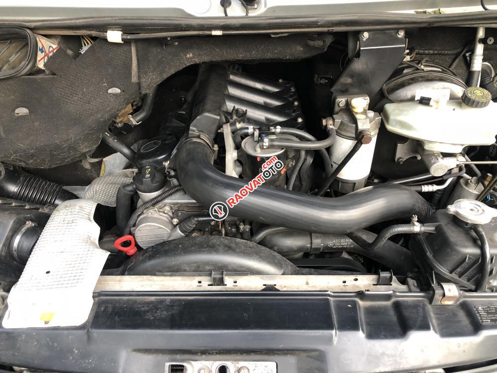 Bán Sprinter 313 ĐK 2013 16 chỗ, màu bạc. Xe nhà chùa xài kĩ không chạy kinh doanh-0