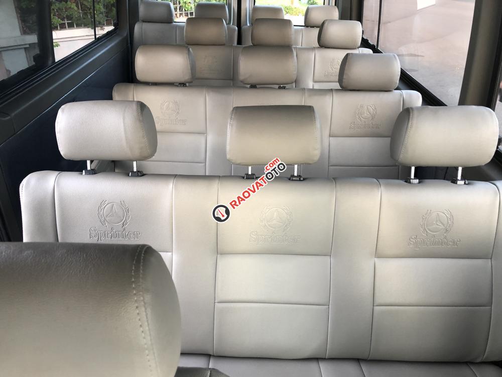 Bán Sprinter 313 ĐK 2013 16 chỗ, màu bạc. Xe nhà chùa xài kĩ không chạy kinh doanh-7