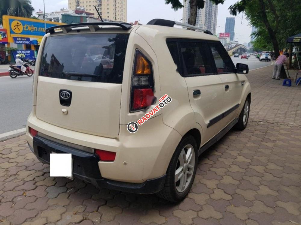 Bán xe Kia Soul 4U sản xuất năm 2009, màu kem (be), nhập khẩu-0