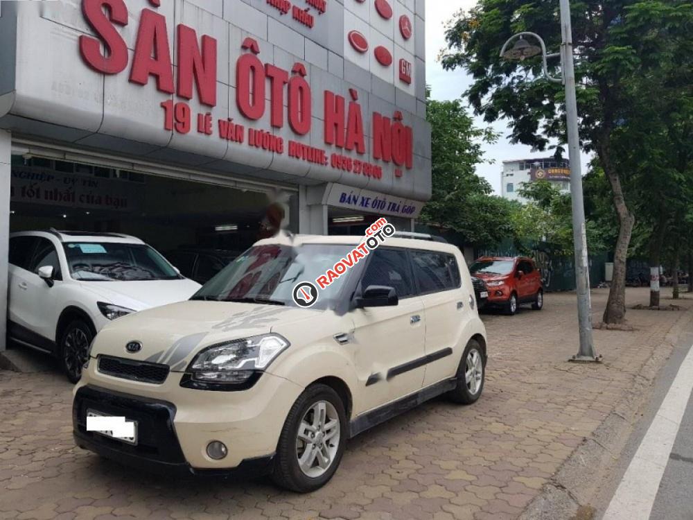 Bán xe Kia Soul 4U sản xuất năm 2009, màu kem (be), nhập khẩu-4