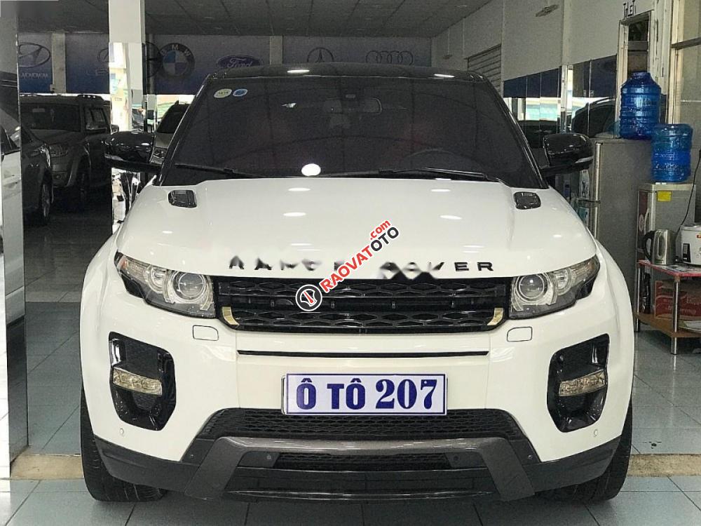 Bán xe LandRover Range Rover Evoque Si4 năm 2012, màu trắng, xe nhập-0