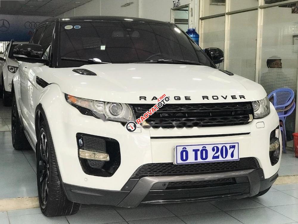 Bán xe LandRover Range Rover Evoque Si4 năm 2012, màu trắng, xe nhập-1