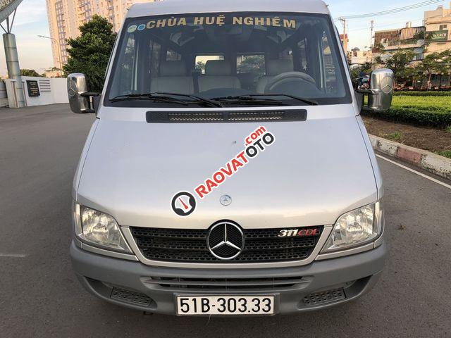 Bán xe Mercedes Sprinter 313 đời 2013, màu bạc, giá 525tr-2
