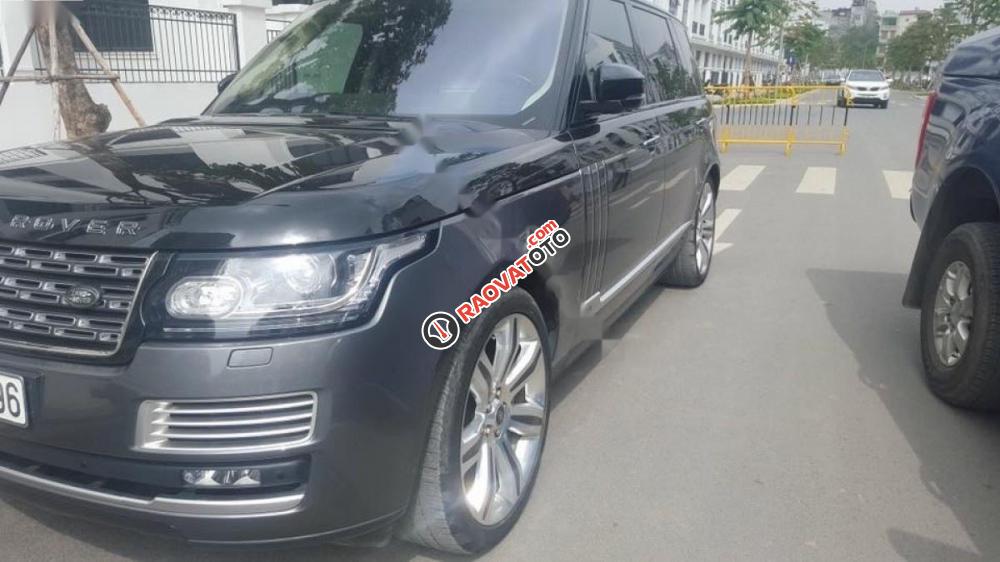 Cần bán lại xe LandRover Range Rover SV Autobiography Lwb 2016, màu xám, nhập khẩu-0