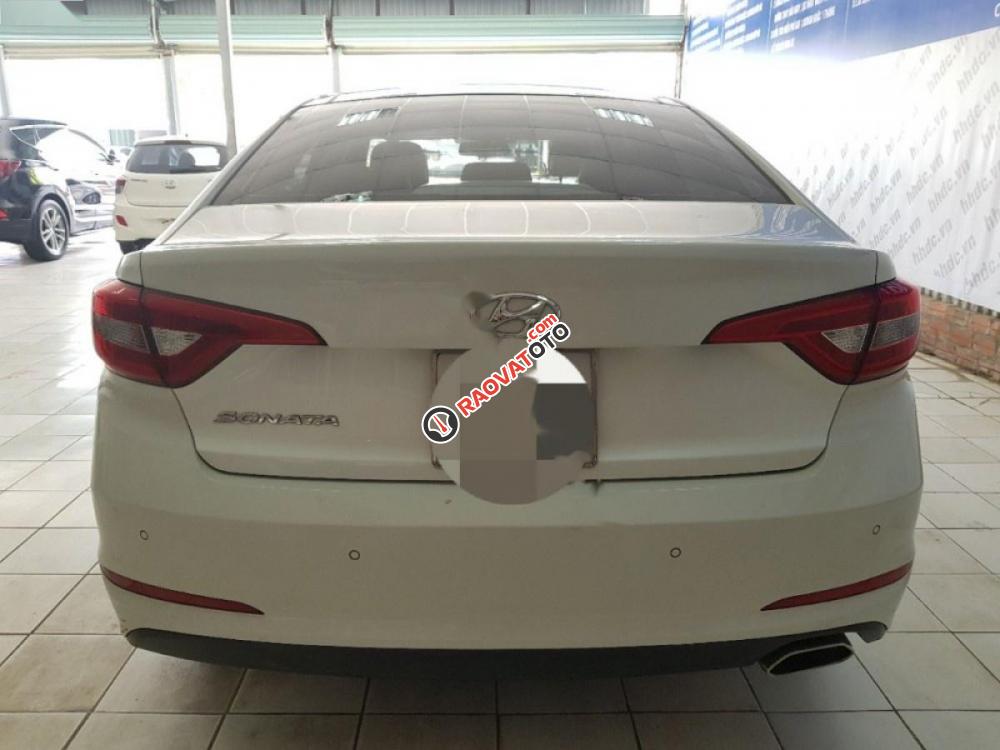 Bán Hyundai Sonata 2.0 2015, màu trắng, xe nhập, 758 triệu-2