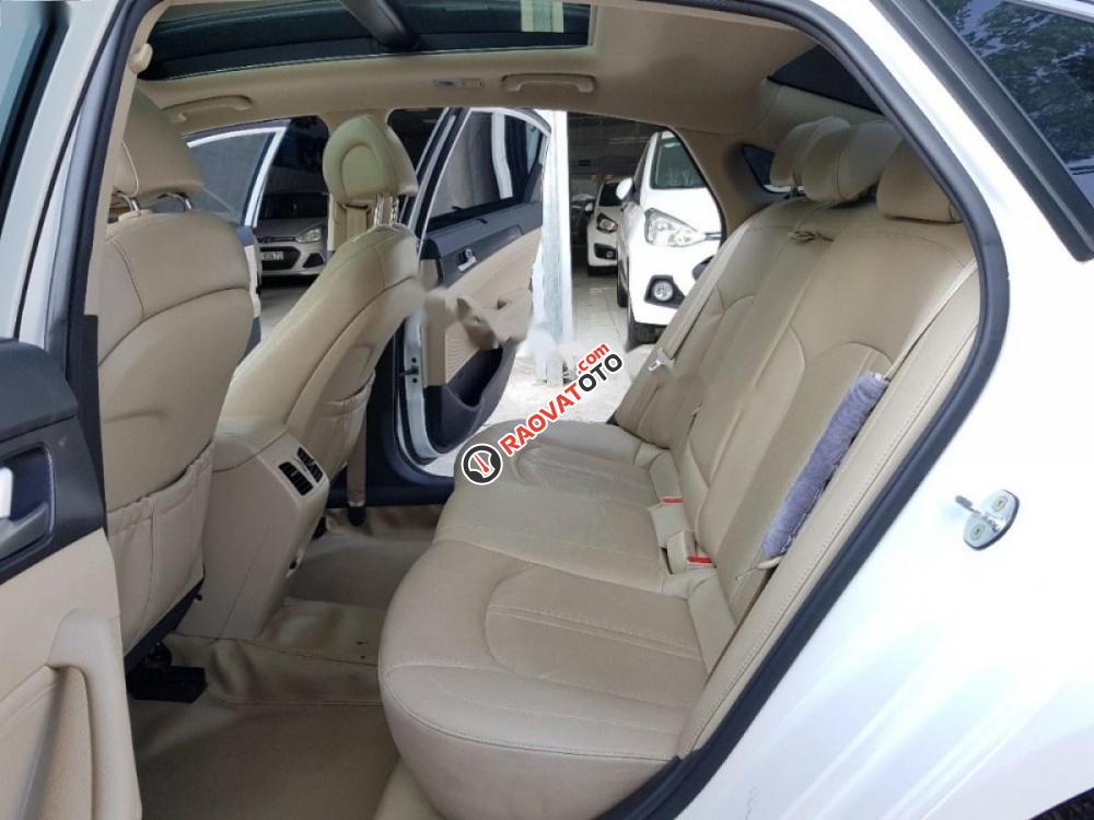 Bán Hyundai Sonata 2.0 2015, màu trắng, xe nhập, 758 triệu-6