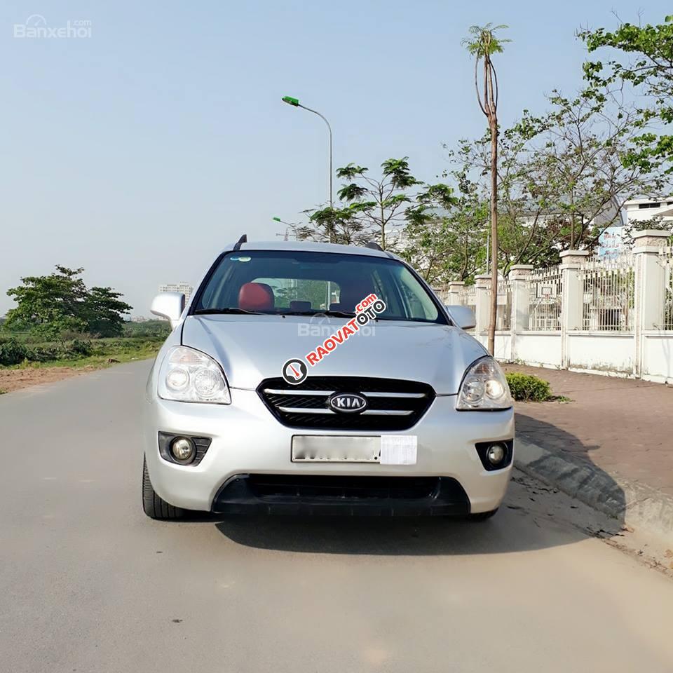 Cần bán Kia Carens đời 2010 EX, 2.0 số tự động, màu bạc chính chủ-4