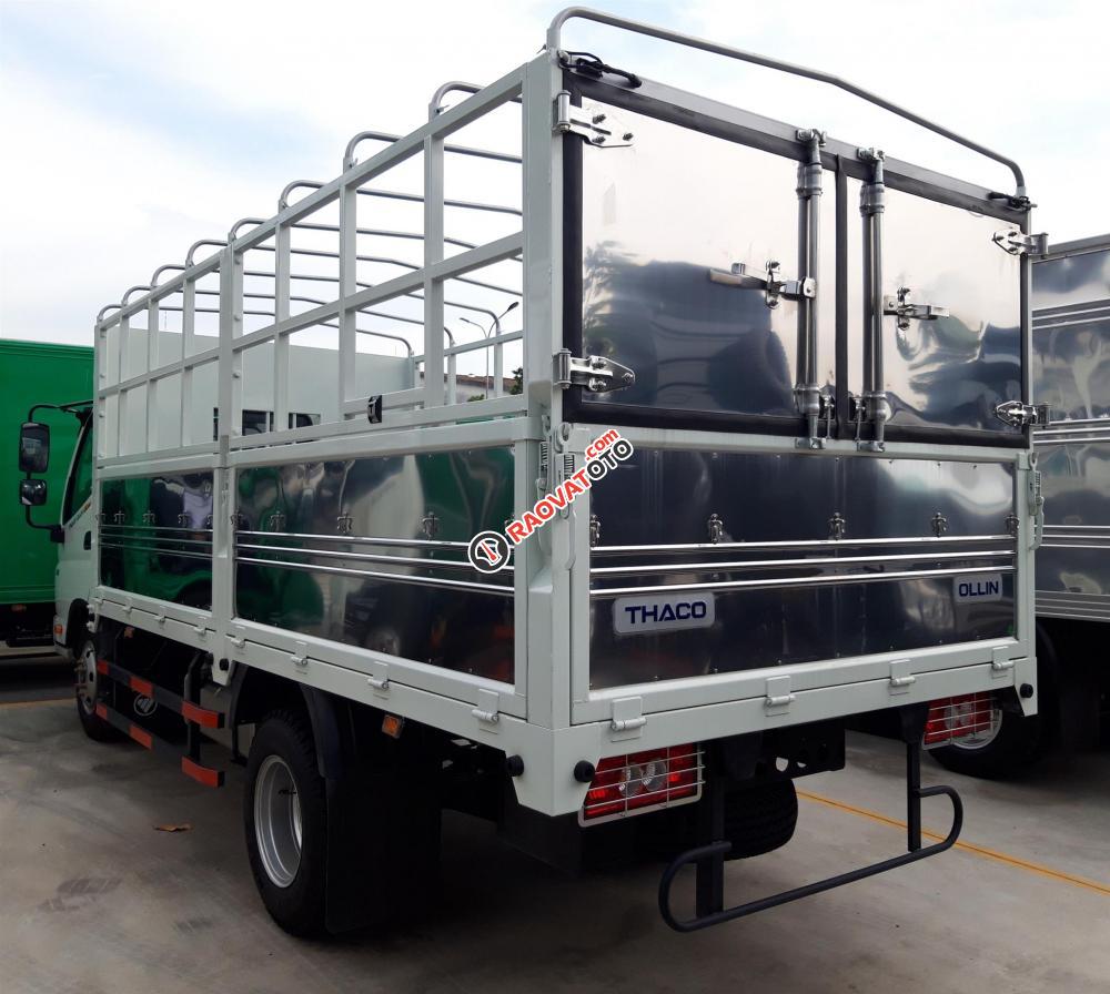 Xe tải 3,5 tấn, Thaco Ollin 350. E4, thùng dài 4,3m, máy công nghệ Isuzu, hỗ trợ ngân hàng-0