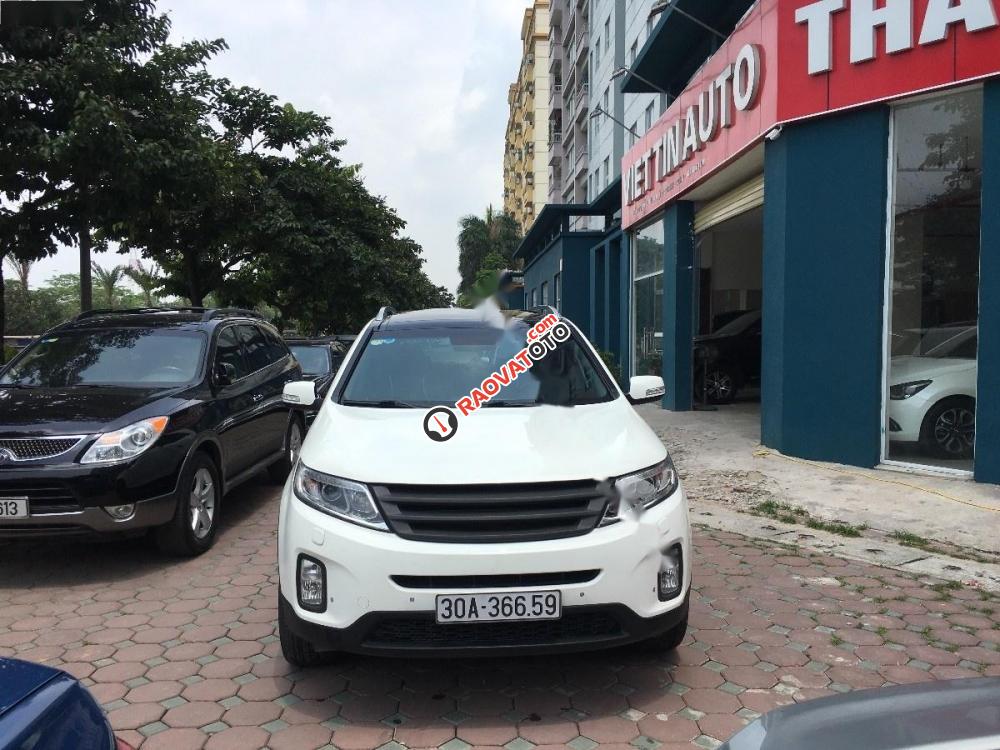 Cần bán lại xe Kia Sorento NEW sản xuất năm 2014, màu trắng, 735 triệu-1