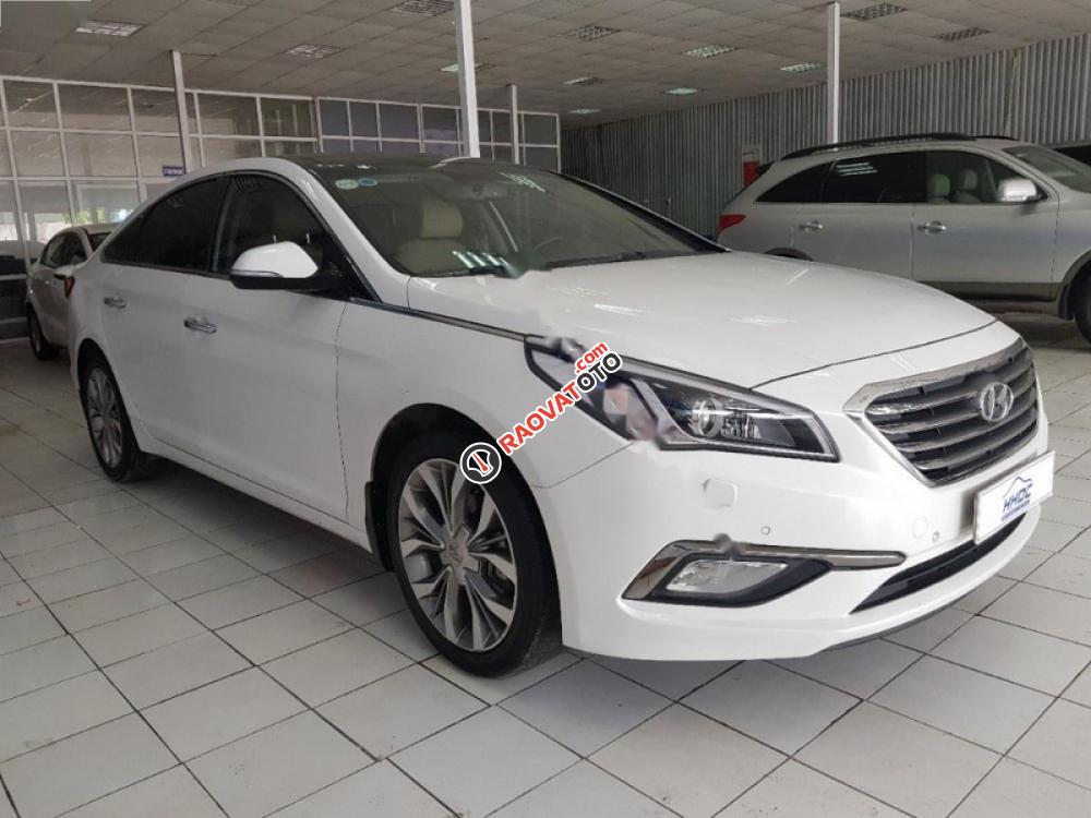 Bán Hyundai Sonata 2.0 2015, màu trắng, xe nhập, 758 triệu-3