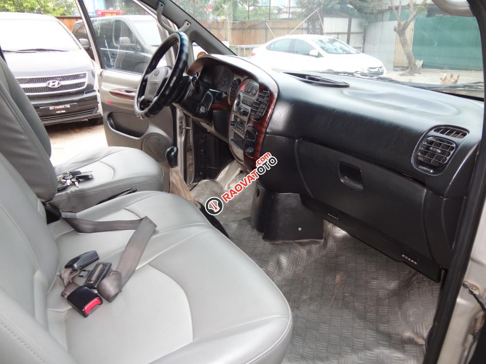 Cần bán Hyundai Starex GRX 6 chỗ 800kg CRDi đời 2004, màu bạc, xe nhập-7