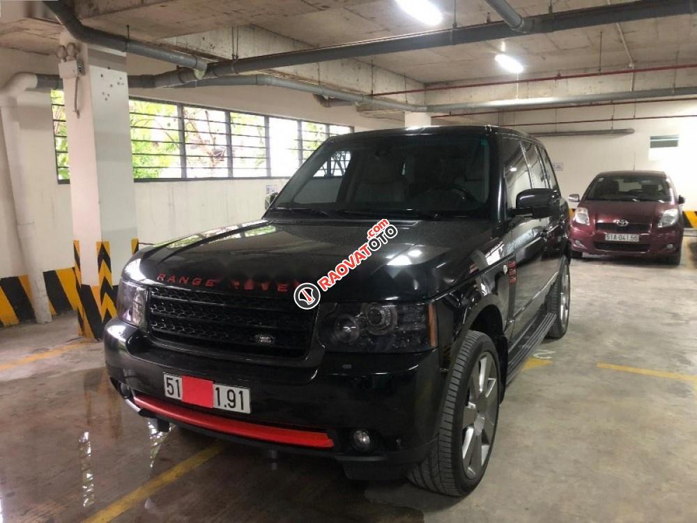 Bán LandRover Range Rover Supercharged đời 2010, màu đen, xe nhập-0