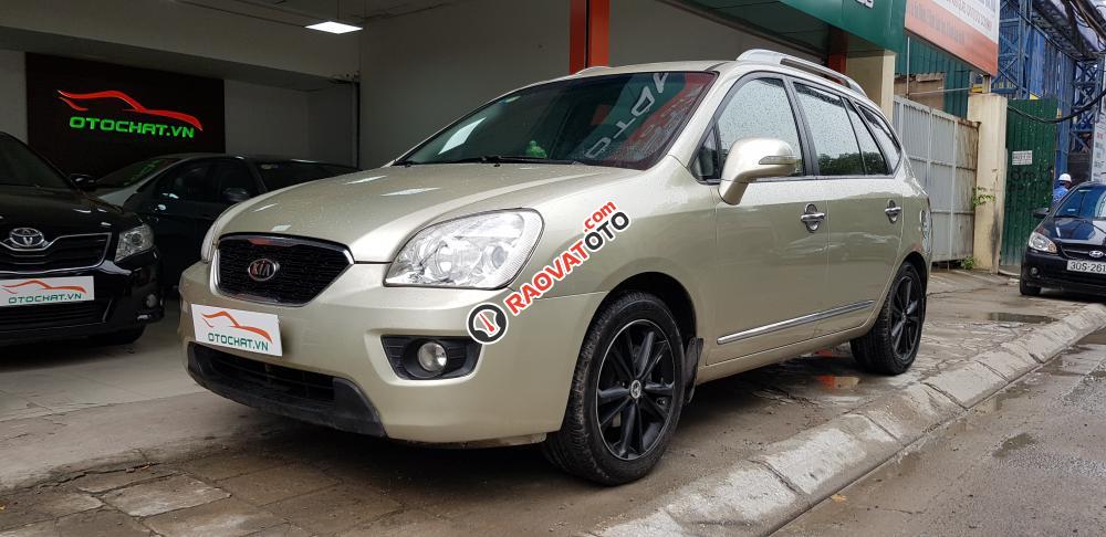 Bán xe Kia Carens SX AT 2012, màu ghi vàng-4
