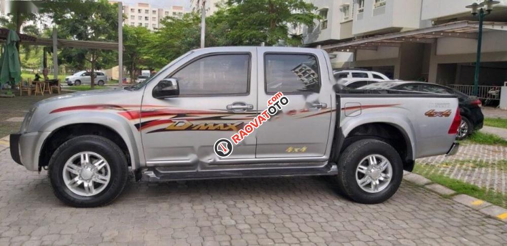 Bán Isuzu Dmax 3.0l 4x4 đời 2012, màu bạc, xe nhập  -3