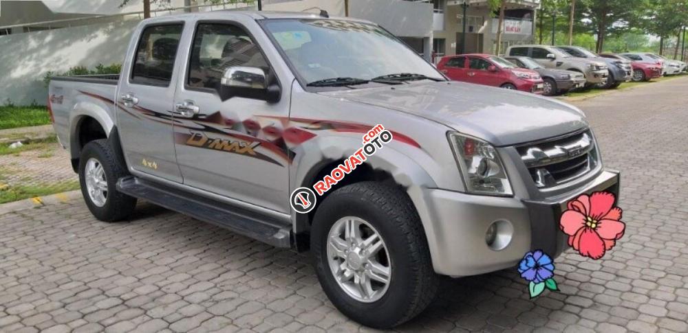 Bán Isuzu Dmax 3.0l 4x4 đời 2012, màu bạc, xe nhập  -5