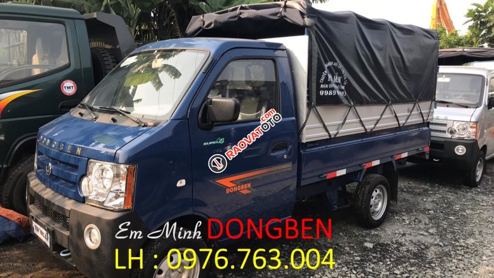Mua trả góp xe tải nhỏ DongBen (Đông Bản) 870 kg, xe tải nhẹ Dongben giá rẻ chuyên chở hàng nhẹ vào thành phố-1