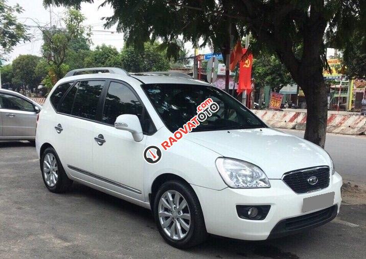 Cần bán gấp Kia Carens 2.0 tự động 2014, màu trắng, xe gia đình giữ kỹ-5