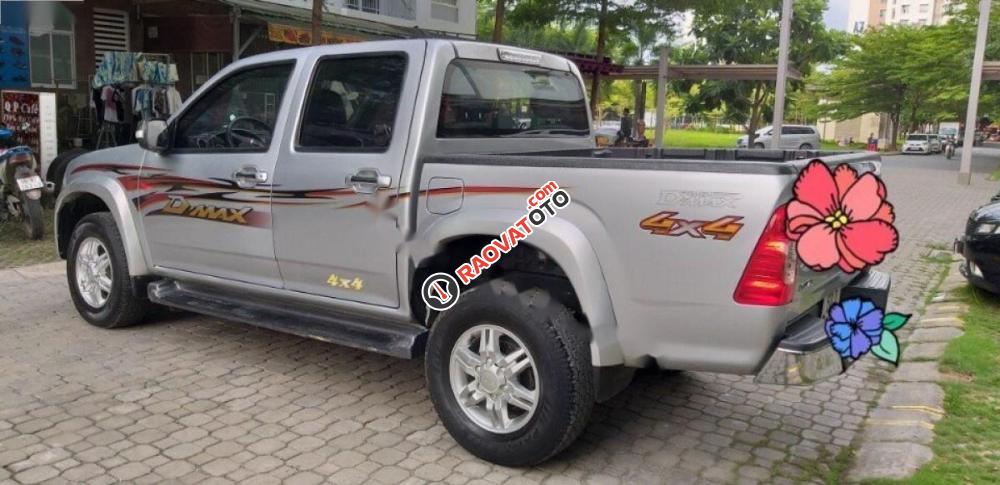 Bán Isuzu Dmax 3.0l 4x4 đời 2012, màu bạc, xe nhập  -1