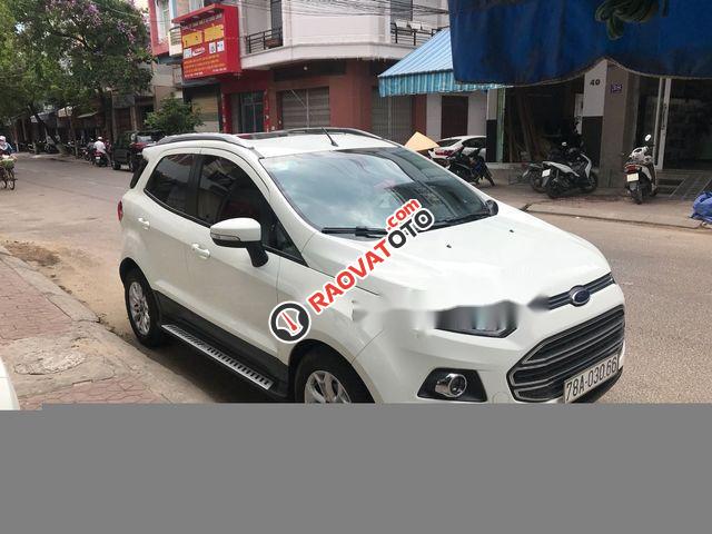 Bán Ford EcoSport Titanium AT sản xuất năm 2016, màu trắng -1