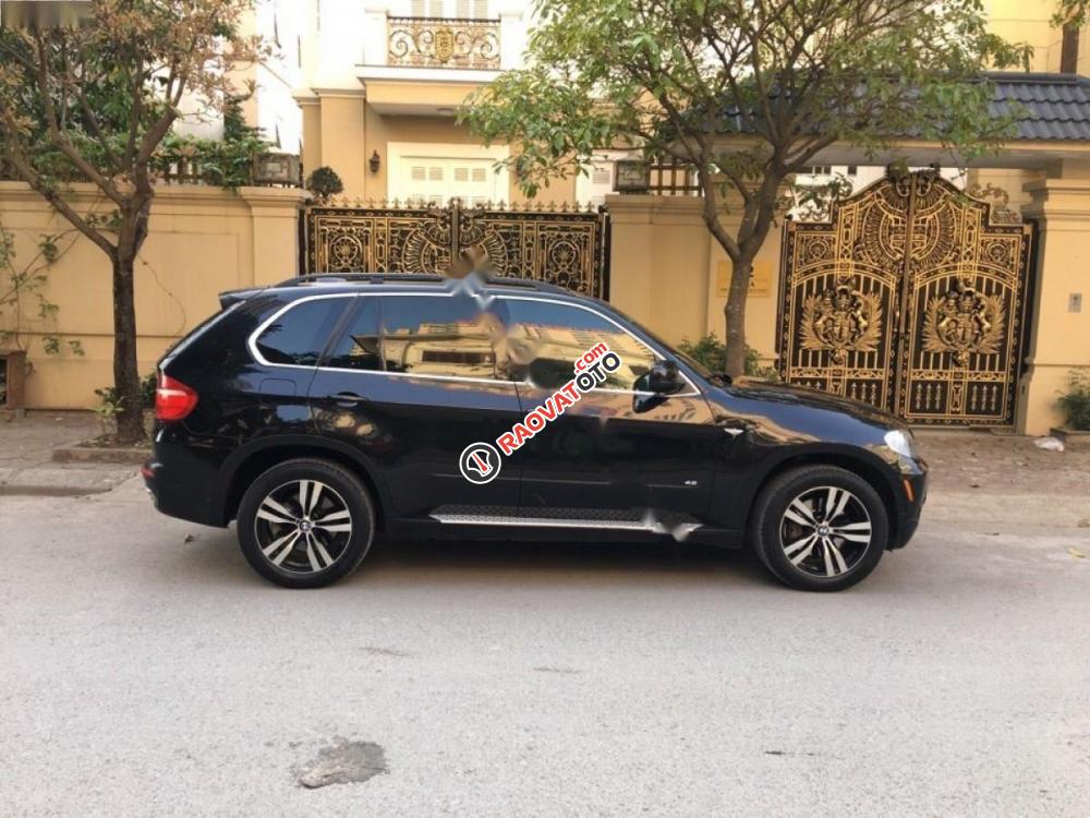Bán BMW X5 4.8 năm 2007, màu đen, nhập khẩu  -1