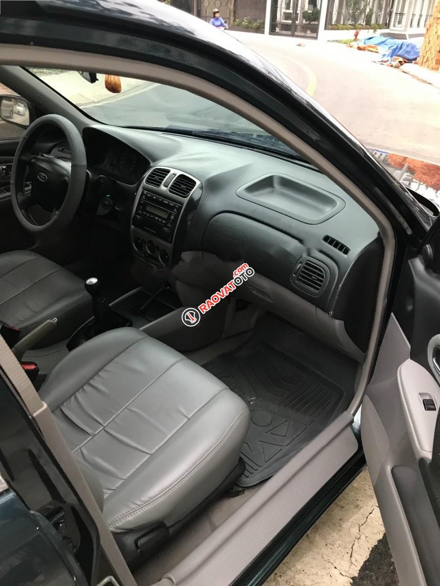 Bán xe Ford Laser GHIA sản xuất 2003, màu xanh lam xe gia đình-0