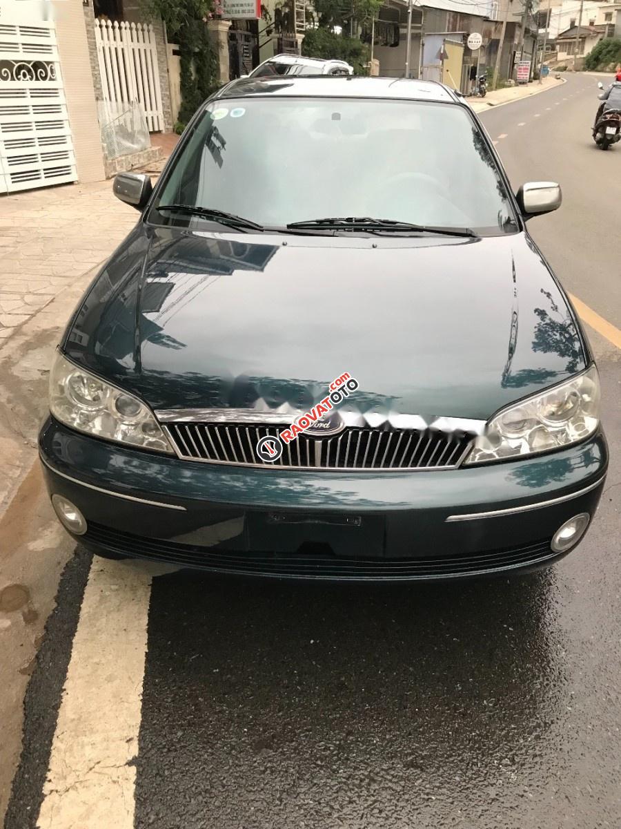 Bán xe Ford Laser GHIA sản xuất 2003, màu xanh lam xe gia đình-8