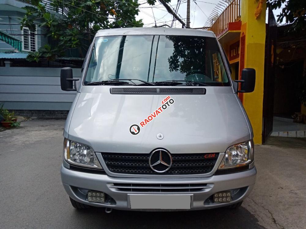 Gia đình đổi xe bán Merc Sprinter 2013 máy dầu, số tay chạy rất tiết kiêm-1