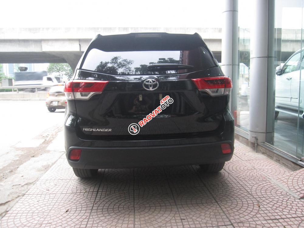 Bán ô tô Toyota Highlander LE đời 2017, màu đen, xe mới nhập khẩu Mỹ-7