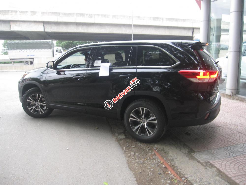 Bán ô tô Toyota Highlander LE đời 2017, màu đen, xe mới nhập khẩu Mỹ-9