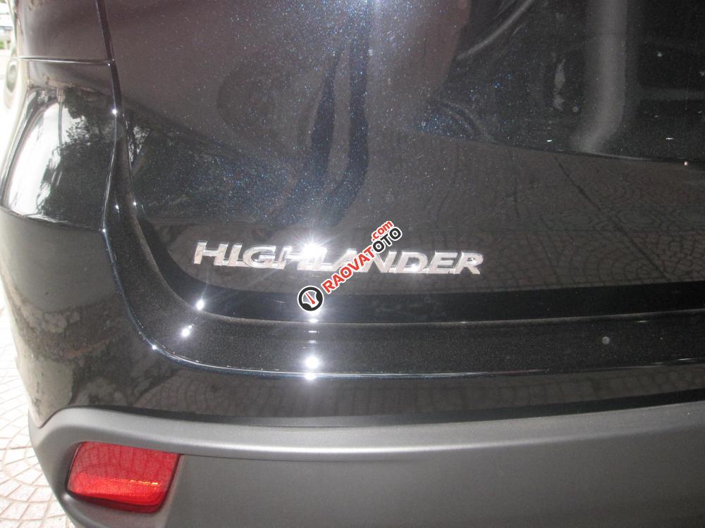 Bán ô tô Toyota Highlander LE đời 2017, màu đen, xe mới nhập khẩu Mỹ-0