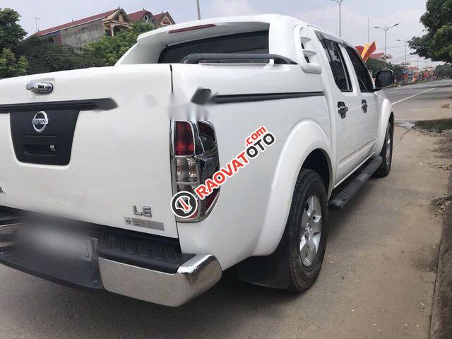 Cần bán xe Nissan Navara 2.5 LE đời 2013, màu trắng chính chủ, giá tốt-1