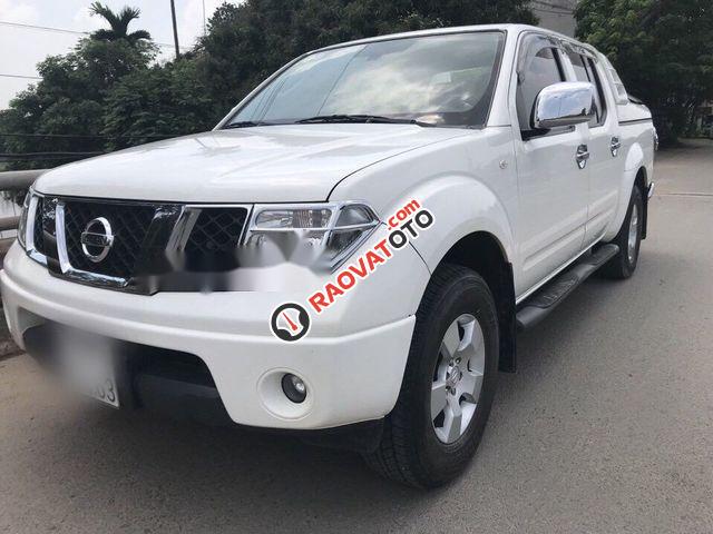 Cần bán xe Nissan Navara 2.5 LE đời 2013, màu trắng chính chủ, giá tốt-5