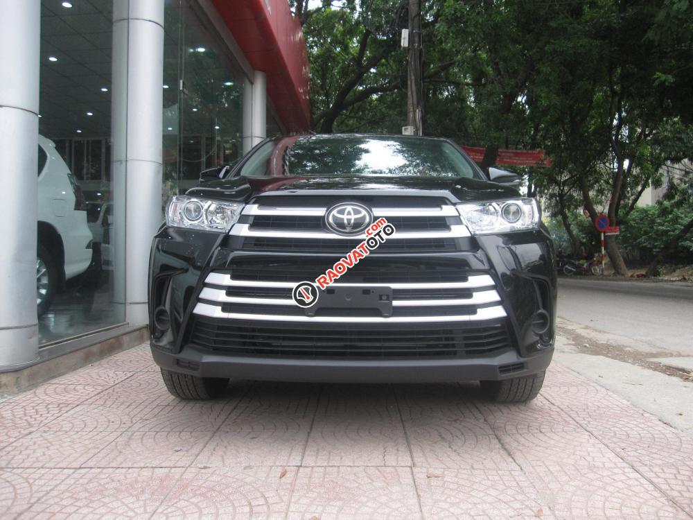 Bán ô tô Toyota Highlander LE đời 2017, màu đen, xe mới nhập khẩu Mỹ-11