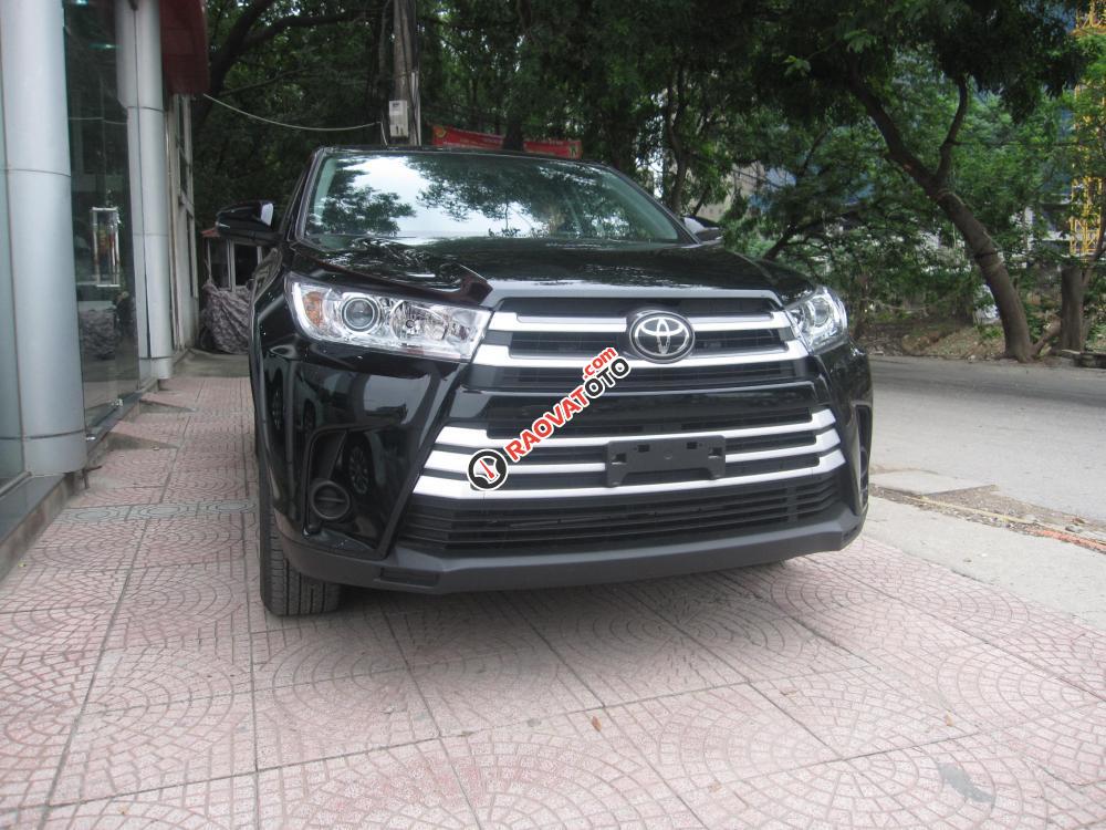 Bán ô tô Toyota Highlander LE đời 2017, màu đen, xe mới nhập khẩu Mỹ-10