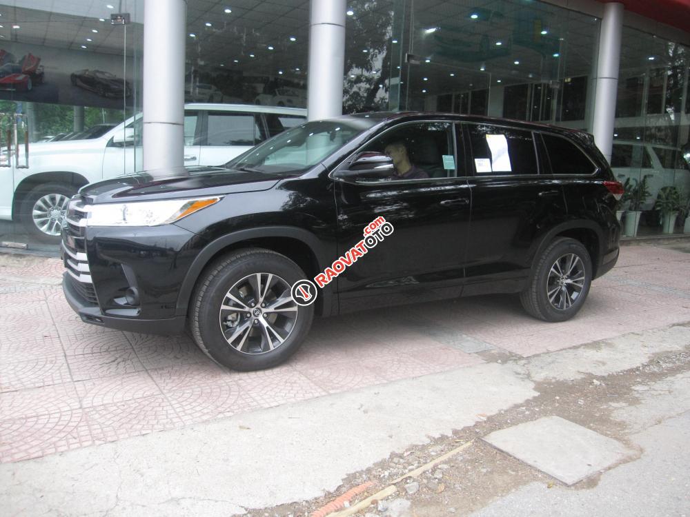 Bán ô tô Toyota Highlander LE đời 2017, màu đen, xe mới nhập khẩu Mỹ-3