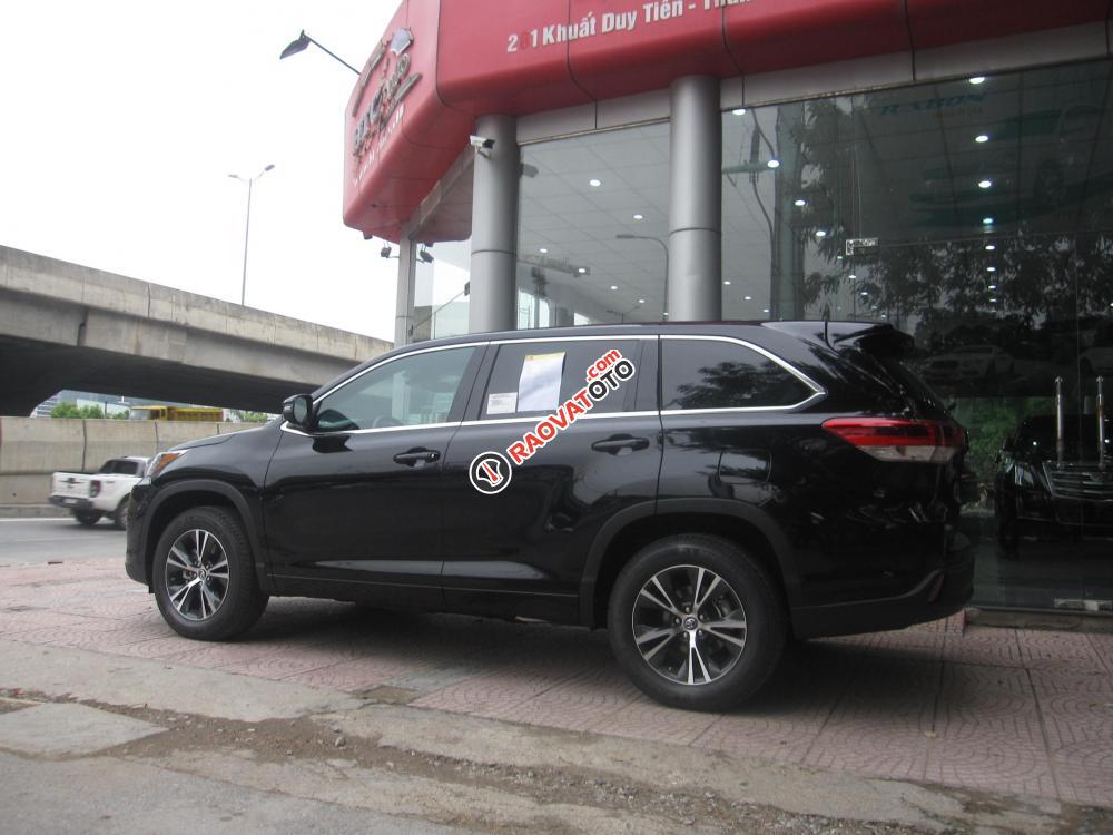 Bán ô tô Toyota Highlander LE đời 2017, màu đen, xe mới nhập khẩu Mỹ-1