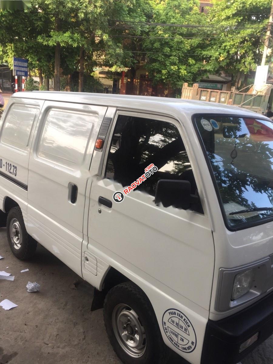 Bán xe Suzuki Super Carry Van Blind Van sản xuất 2014, màu trắng, giá tốt-4
