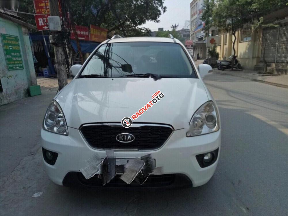 Cần bán xe Kia Carens SX 2.0AT 2012, màu trắng chính chủ, giá 415tr-0