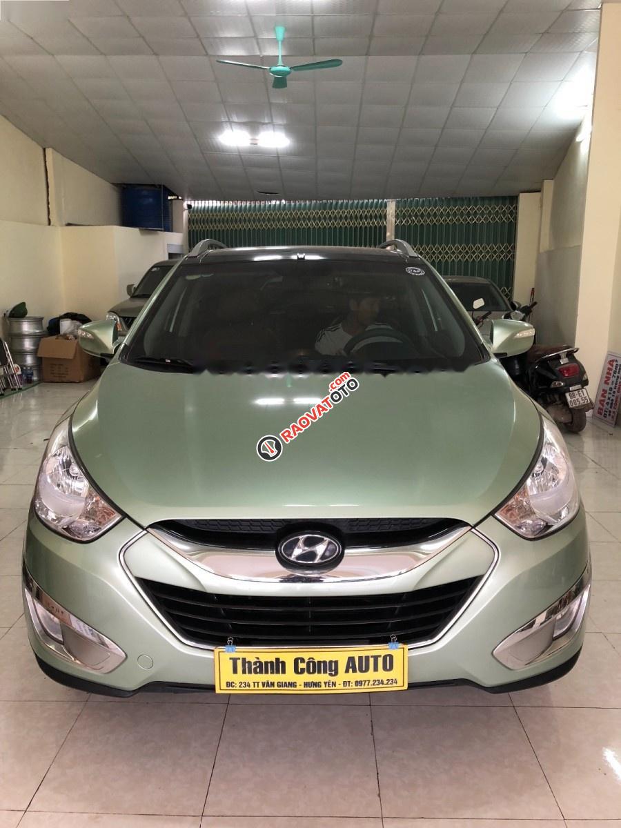 Bán Hyundai Tucson 4WD năm sản xuất 2011, màu xanh lam, xe nhập-2