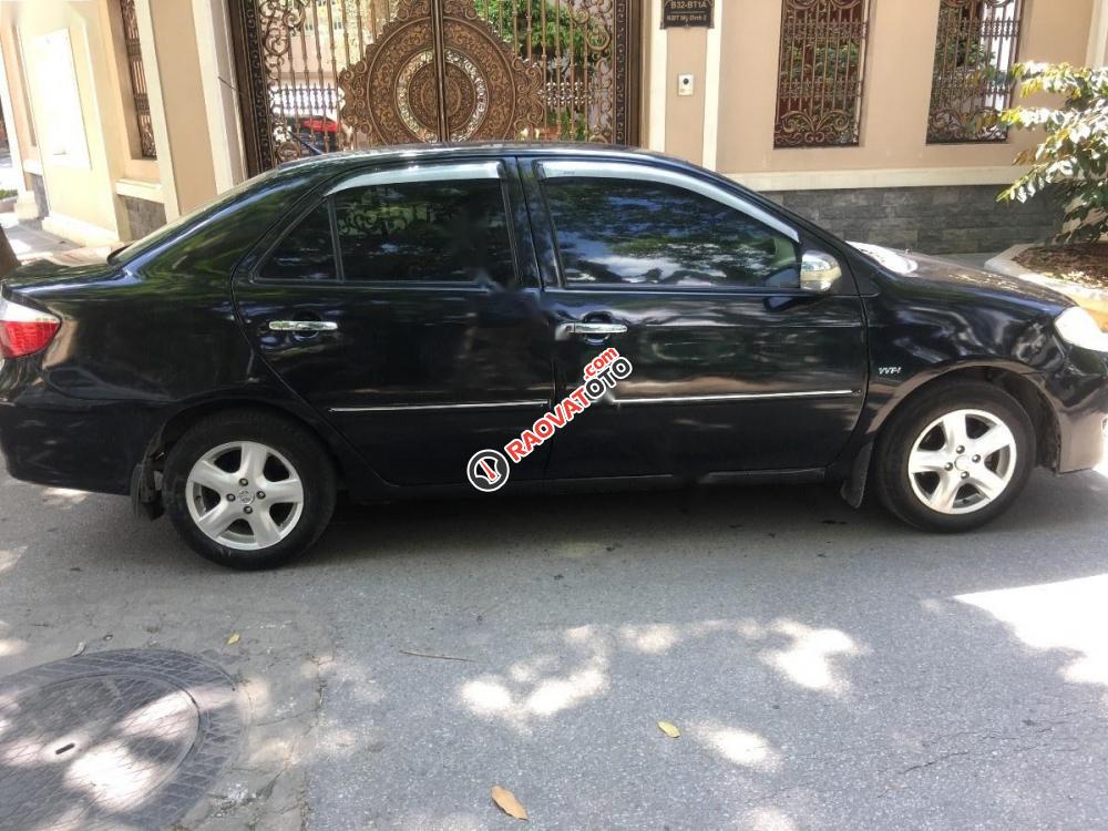 Bán xe Toyota Vios 1.5G đời 2006, màu đen như mới-1