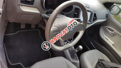 Bán xe Kia Picanto 1.25l AT 2017, màu bạc, giá 320tr-9