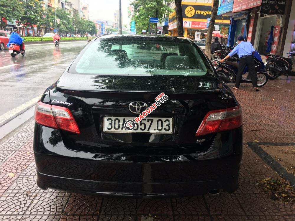 Cần bán xe Toyota Camry SE đời 2008 màu đen, xe chính chủ, giá tốt-4