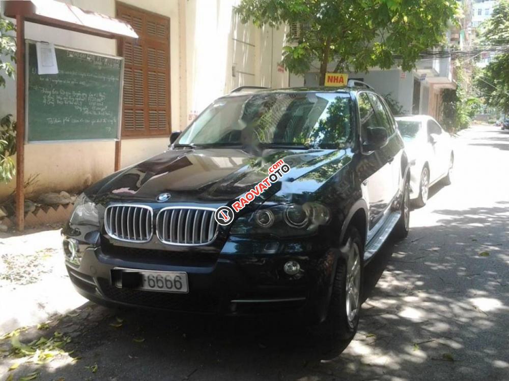 Bán BMW X5 4.8i đời 2007, màu đen, xe nhập còn mới-1