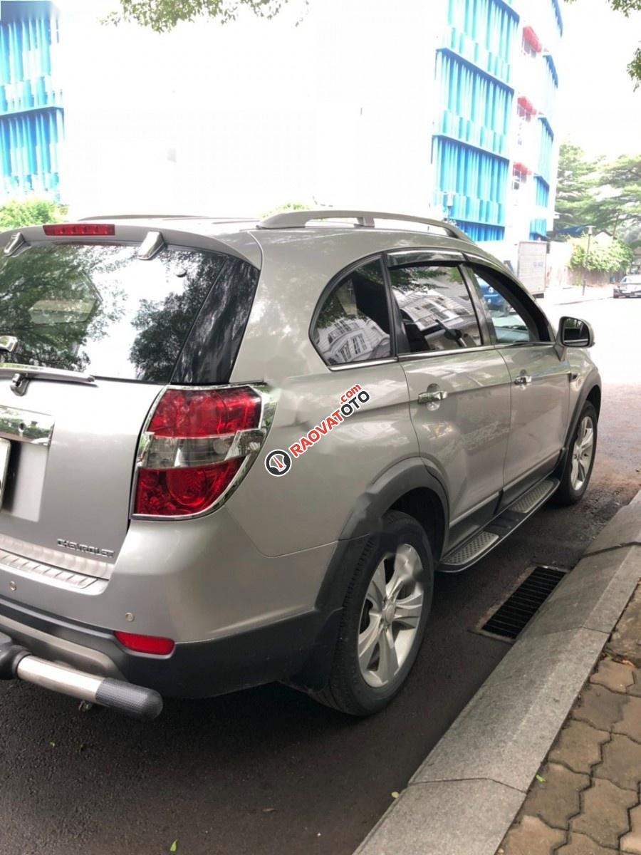 Bán ô tô Chevrolet Captiva LTZ sản xuất năm 2011, màu bạc -0