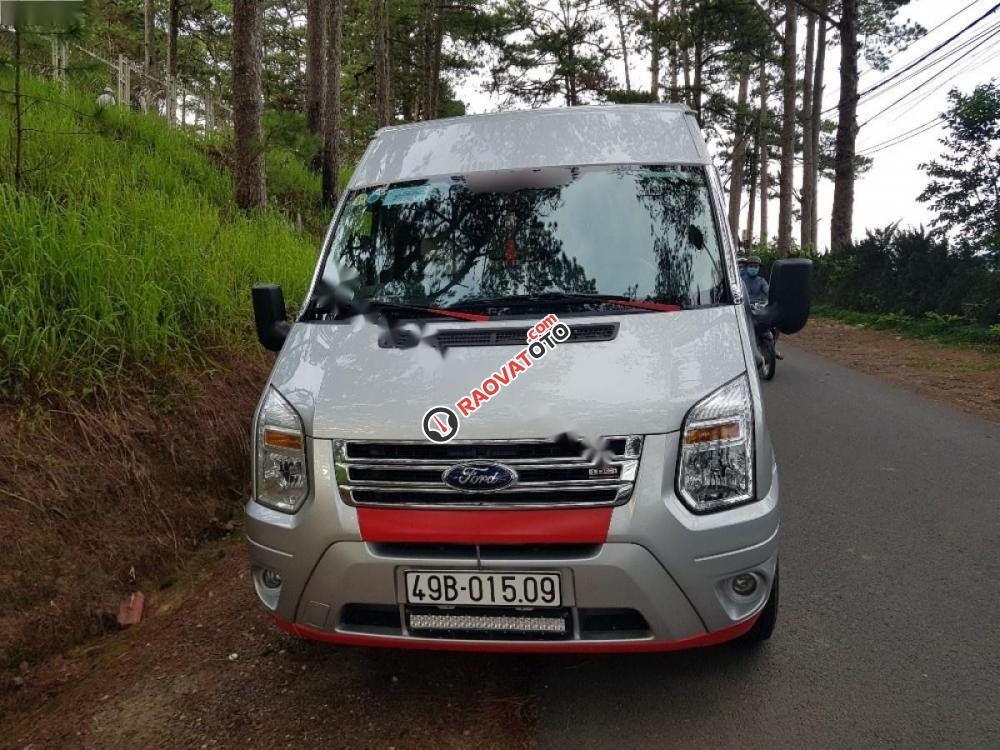 Cần bán Ford Transit LX năm 2015, màu bạc như mới-9