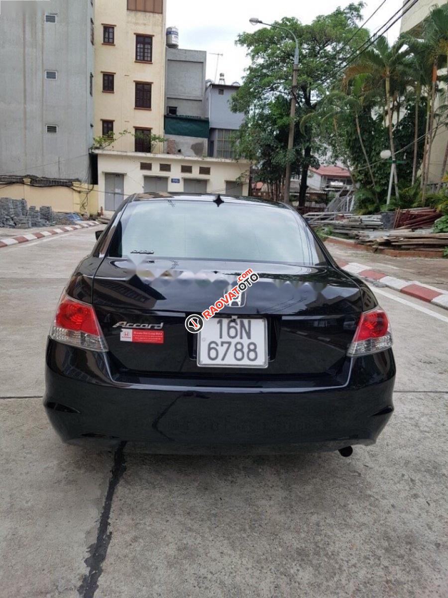 Cần bán gấp Honda Accord 2.4 năm 2007, màu đen, xe nhập, giá tốt-9