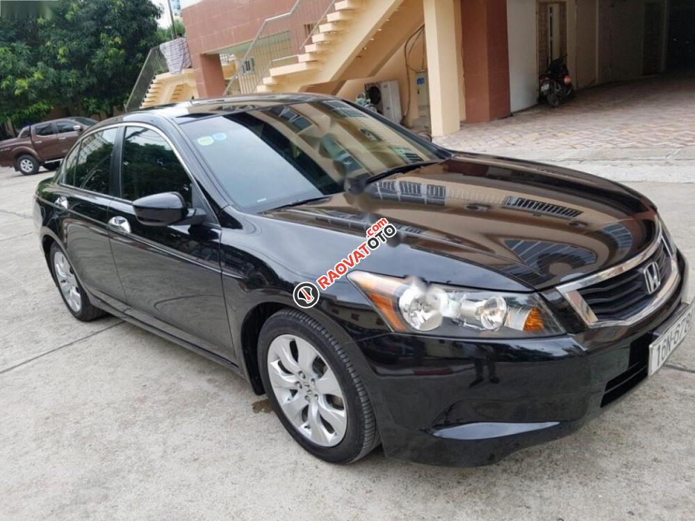 Cần bán gấp Honda Accord 2.4 năm 2007, màu đen, xe nhập, giá tốt-0