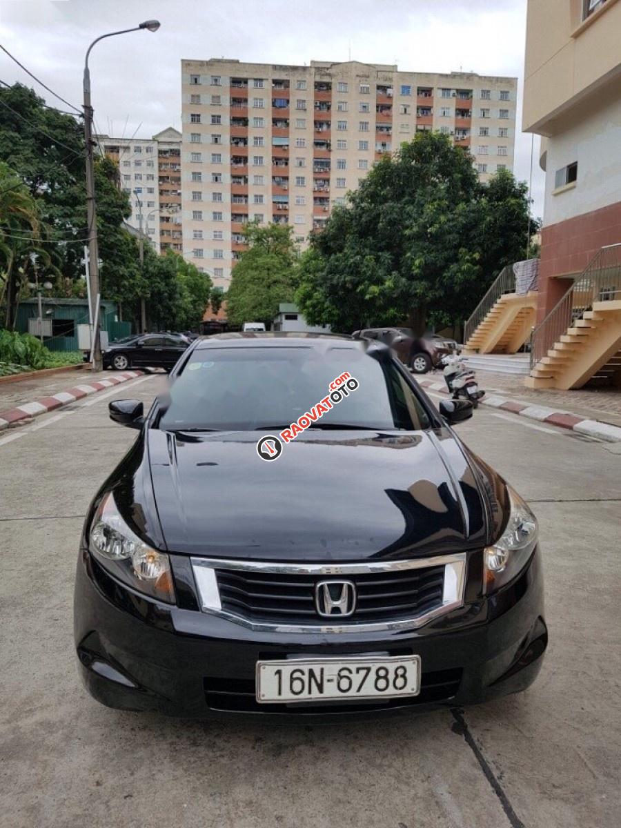 Cần bán gấp Honda Accord 2.4 năm 2007, màu đen, xe nhập, giá tốt-3