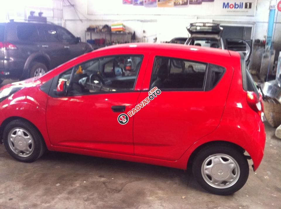 Bán Chevrolet Spark 1.0 LS năm sản xuất 2016, màu đỏ giá cạnh tranh-1