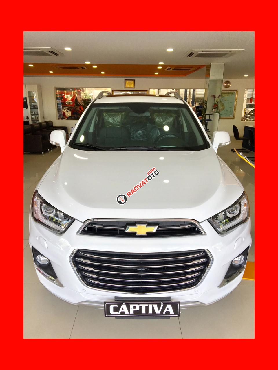 Cần bán xe Chevrolet Captiva REVV sản xuất 2017, màu trắng, nhập khẩu nguyên chiếc-10